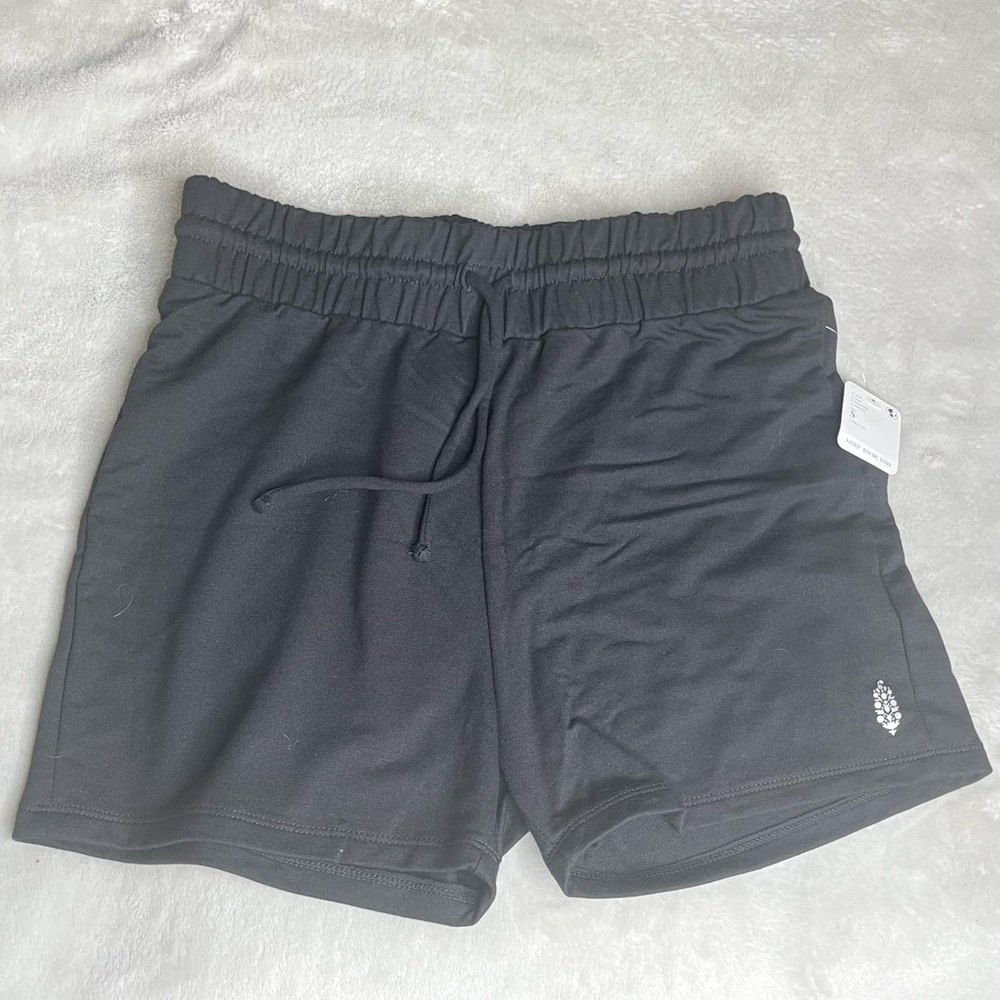 FP Movement by Free People Black Athletic Shorts S Small NWT
